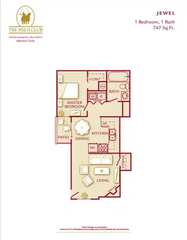The Jewel 282 floor plan